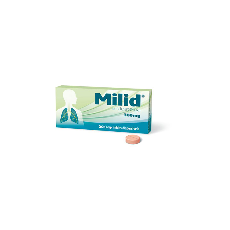 Milid 300 mg 20 comprimidos dispersíveis
