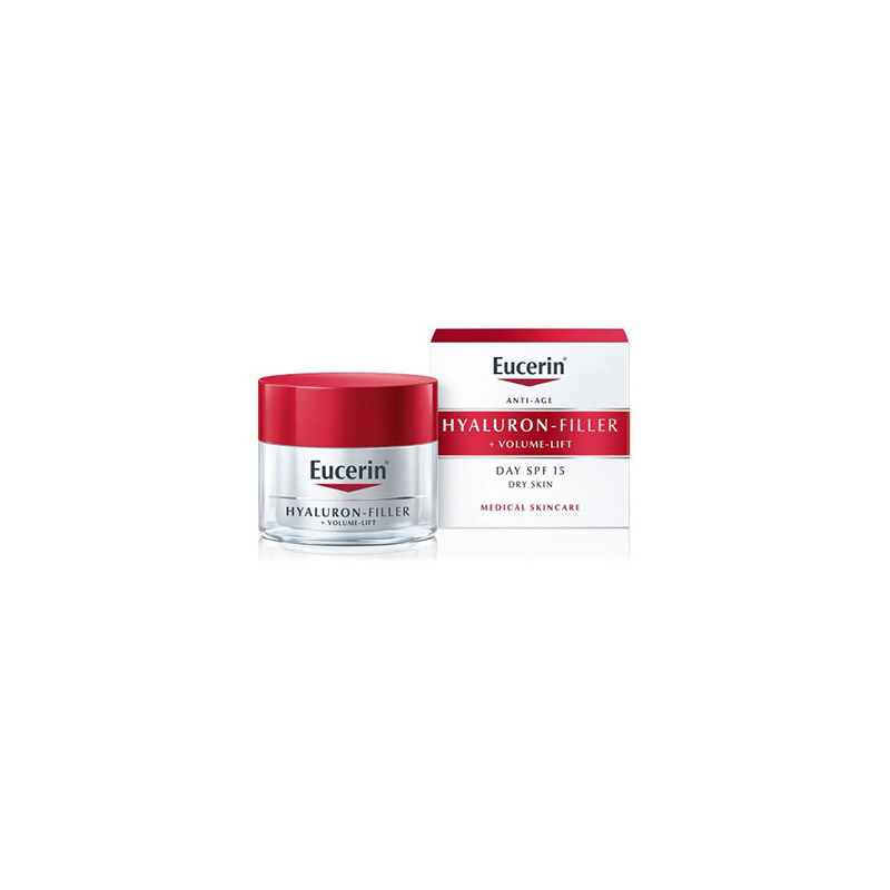 Eucerin Hyaluron-Filler Volume-Lift Creme Dia Pele Seca 50ml