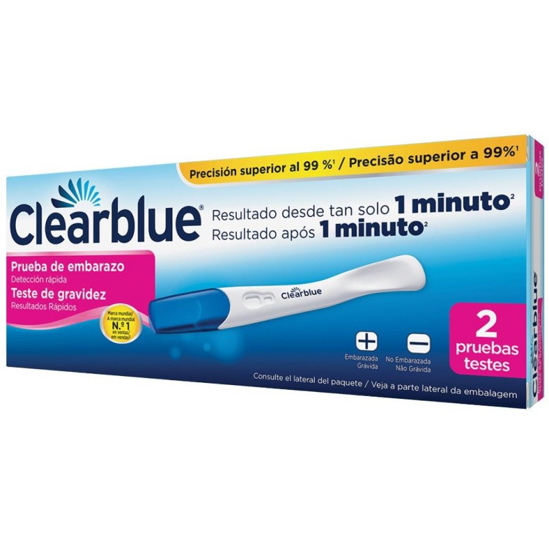 6056754-Clearblue Teste Gravidez 1minuto X1-Higiluxonline.pt