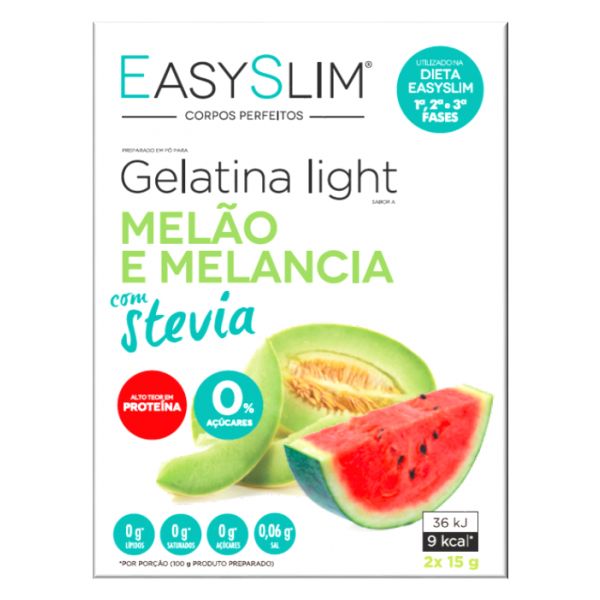 6074278-Easyslim Gelatina Light Melão Melancia Stevia 2 saquetas-Higiluxonline.pt