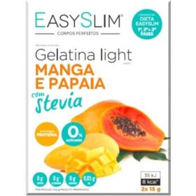 6074567-Easyslim Gelatina Light Manga Papaia Stevia 2 saquetas-Higiluxonline.pt