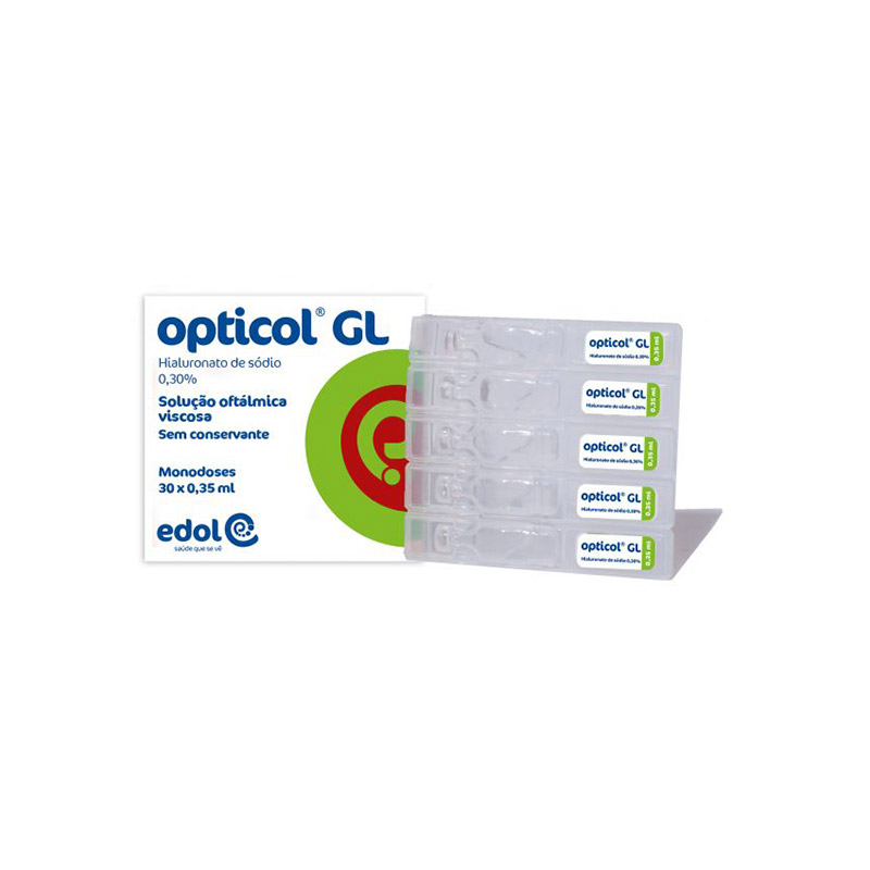 Opticol GL Solução Oftalmica 0.30% X 30 unidades