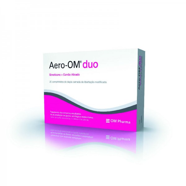 6212340-OM Pharma Aero-OM Duo 50mg 20 Comprimidos-Higiluxonline.pt