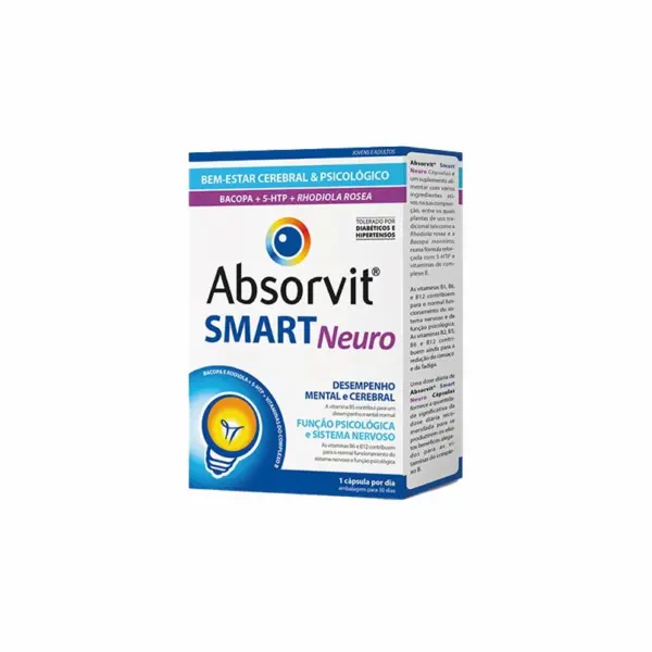 Absorvit Smart Neuro 30 cápsulas