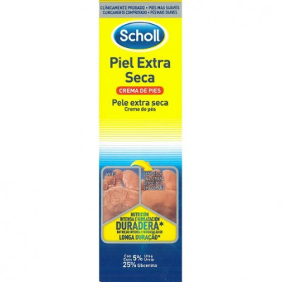 6282137-Scholl Creme Pés Pele Extra Seca 75ml-Higiluxonline.pt