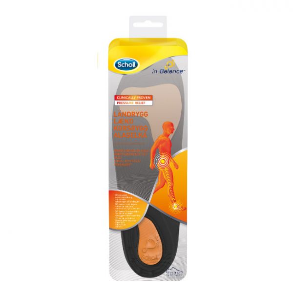 6359984-Scholl In Balance Palmilha para Dor Lombar Tamanho 37 - 39.5-Higiluxonline.pt