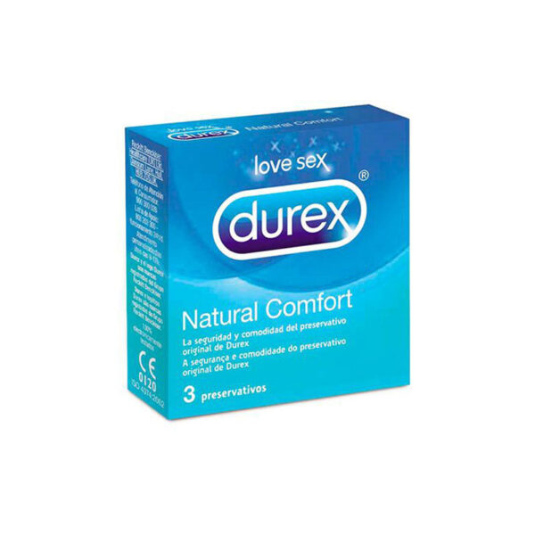 Durex Natural Comfort Preservativo X3