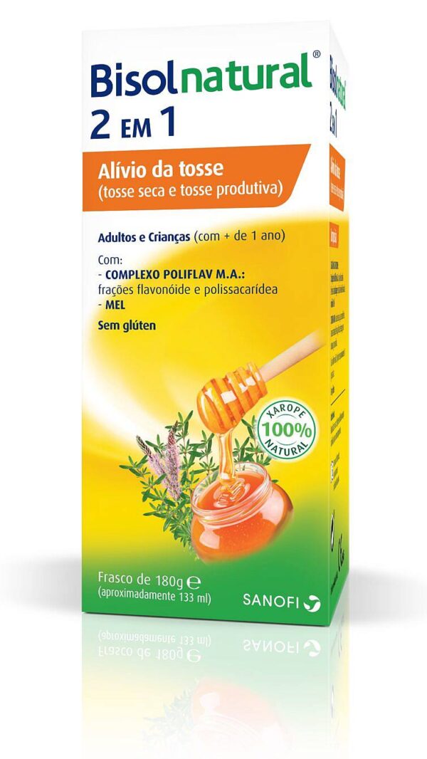 6456590-Bisolnatural Xarope 2em1 133ml-Higiluxonline.pt