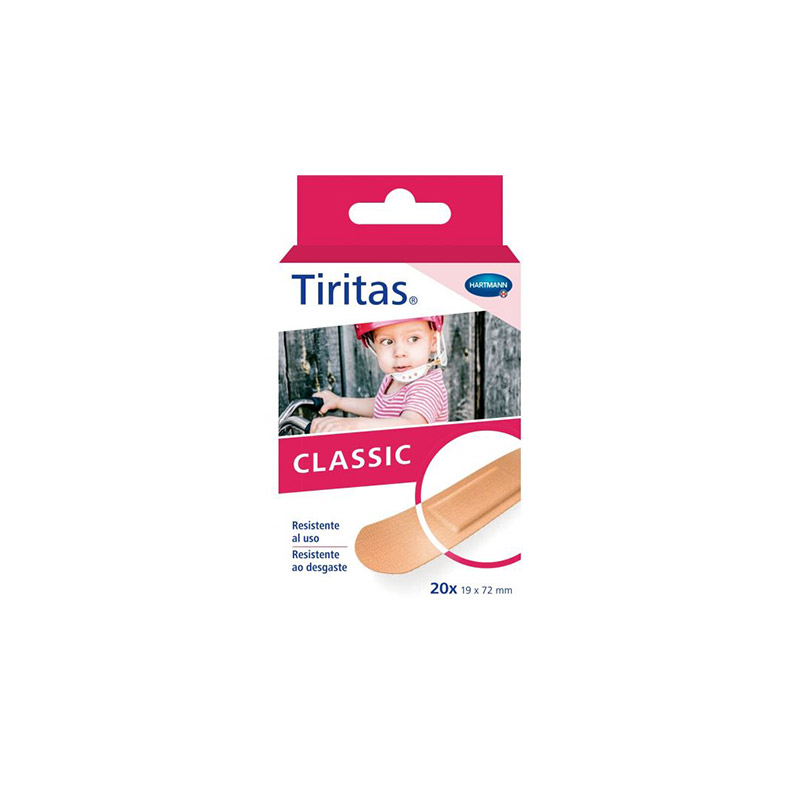 Tiritas Classic 20 unidades (19 x 72 mm)