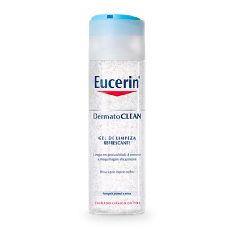 6878272-Eucerin DermatoCLEAN Gel Limpeza Refrescante  200ml-Higiluxonline.pt