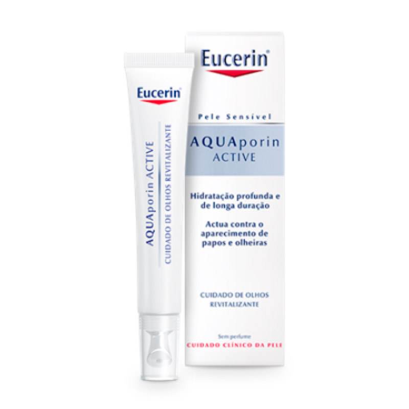 6952374-Eucerin AQUAporin Active Creme Revitalizante Contorno de Olhos 15ml-Higiluxonline.pt