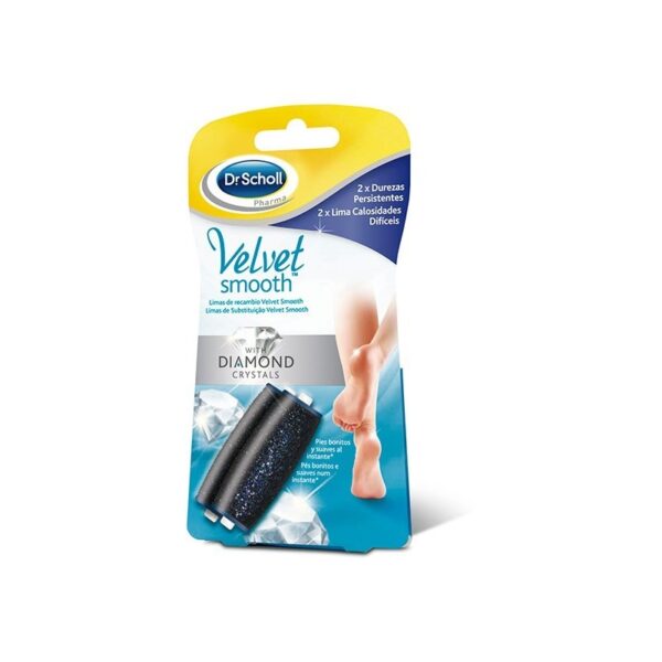 7041194-Scholl Velvet Smooth Limas de Substituição Calosidades Persistentes-Higiluxonline.pt