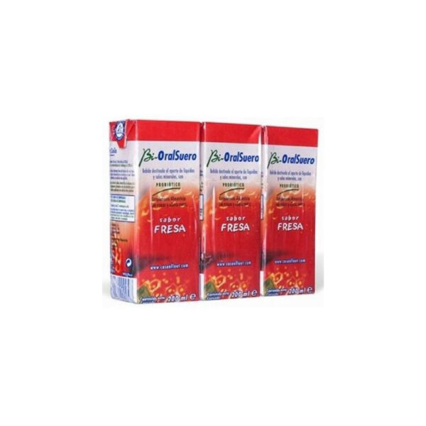 Bi-Oral Suero Sabor Morango 3x200ml