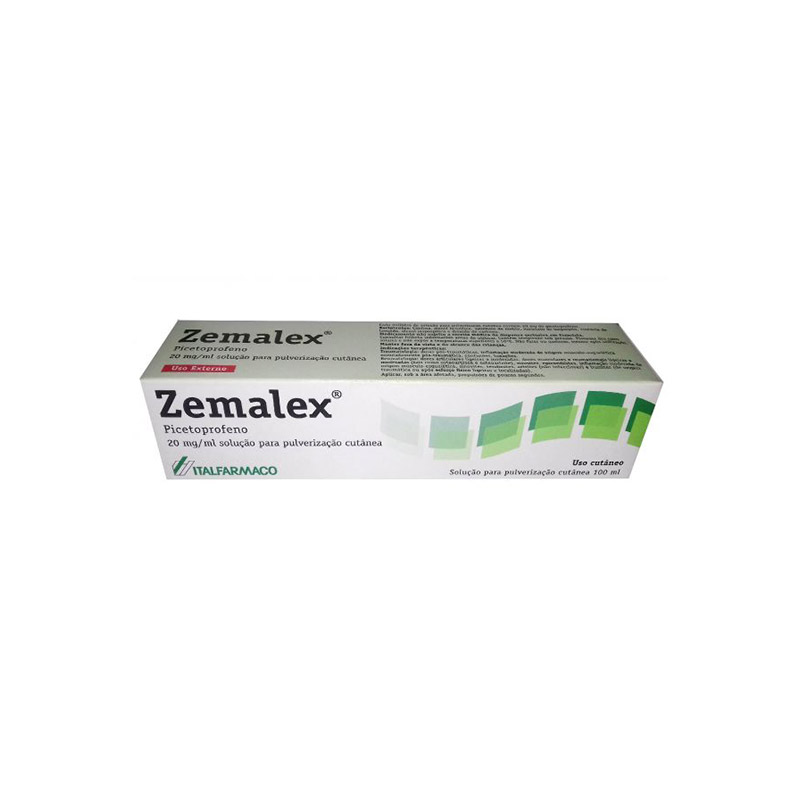 Zemalex 40 mg/g 100 mL solução para pulverização cutânea