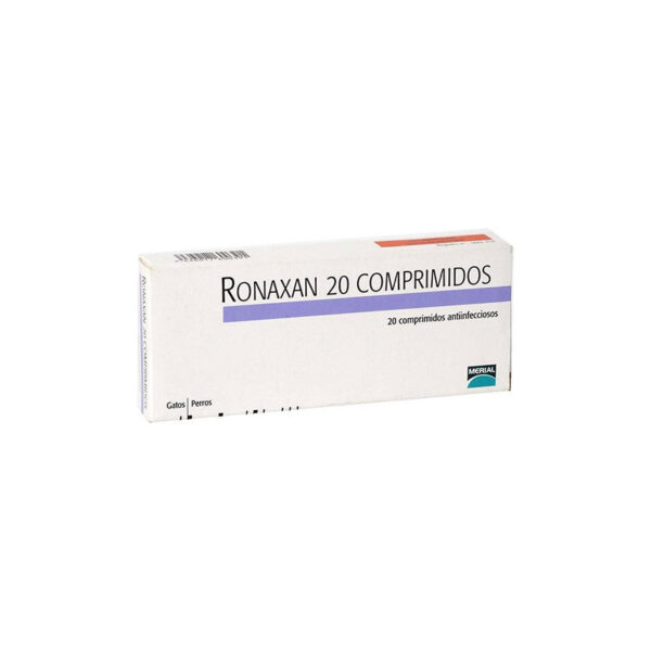 Ronaxan 20mg – Para cães e gatos 20 comprimidos