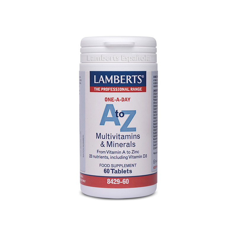 Lamberts A-Z Multivitaminas e Minerais 60 comprimidos