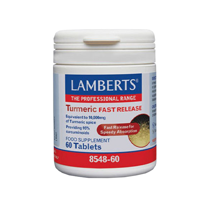 Lamberts Tumeric (Curcuma) 60 comprimidos