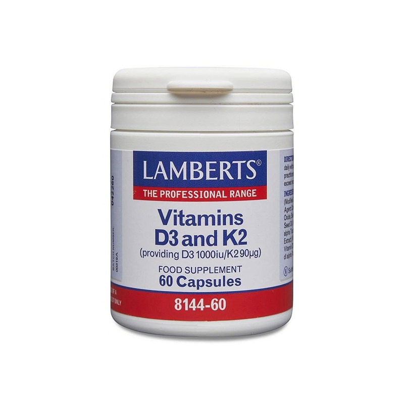 Lamberts Vitamin D3 And K2 60 Cápsulas