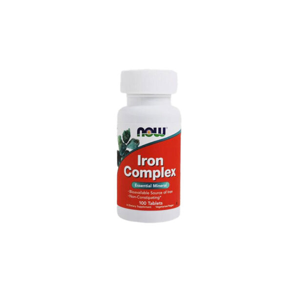 NOW - Iron Complex 100 capsulas