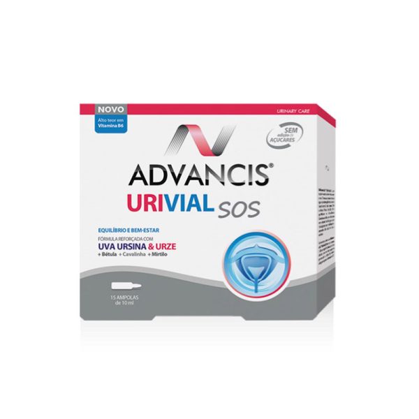 Advancis Urivial SOS 15 Ampolas