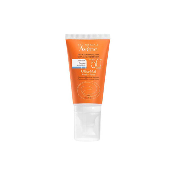 Avène Protetor Solar Fluido Ultra Mat SPF50+ 50ml-higiluxonline.pt