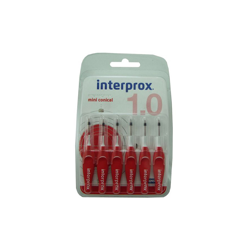 Interprox Mini Cónico 6 unidades 1.0