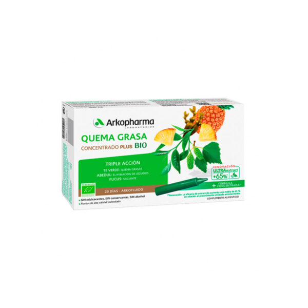 Arkopharma Arkofluido Queima Gordura Bio Ampolas 15mlx20