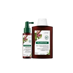 Klorane Pack Sérum Anti-Queda com Quinina e Edelvaisse Bio 100ml + Shampoo 200ml