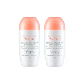 Avène Body Desodorizante 24h Roll-On 2x50ml - higiluxonline.pt