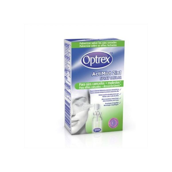 Optrex Spray Actimist 2em1 Olhos Cansados e Desconfortáveis 10ml
