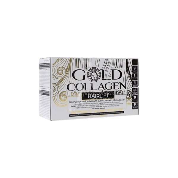 Gold Collagen Hairlift Solução 50ml X10