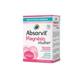 Absorvit Magnésio Comprimidos Especial Mulher (30 Comprimidos + 30 Cápsulas)