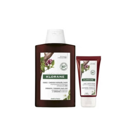 Klorane Quinina Champô 400ml + Condicionador 50ml