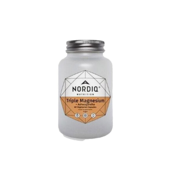 Nordiq Triple Magnesium + Ashwagandha - 60 Capsulas