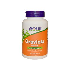 NOW Graviola 500mg 100 cápsulas - Image 1