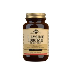 Solgar L-Lysine 1000mg 50 comprimidos - Image 1
