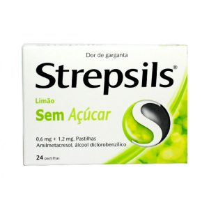 Strepsils Limão sem açúcar, 1,2/0,6 mg x 24 pst - Image 1