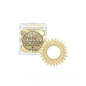 Invisibobble Original Elástico Cabelo Dourado x3 - Image 1