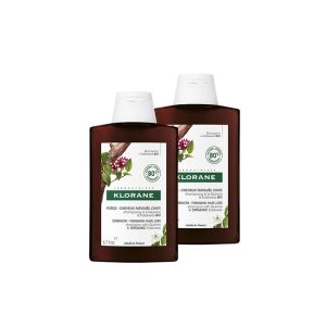 Klorane Quinina Champô 2x400ml - Image 1