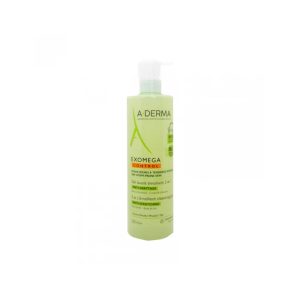 A-Derma Exomega Control Gel Lavante Emoliente 2 em 1 Corpo e Cabelo 500ml - Image 1