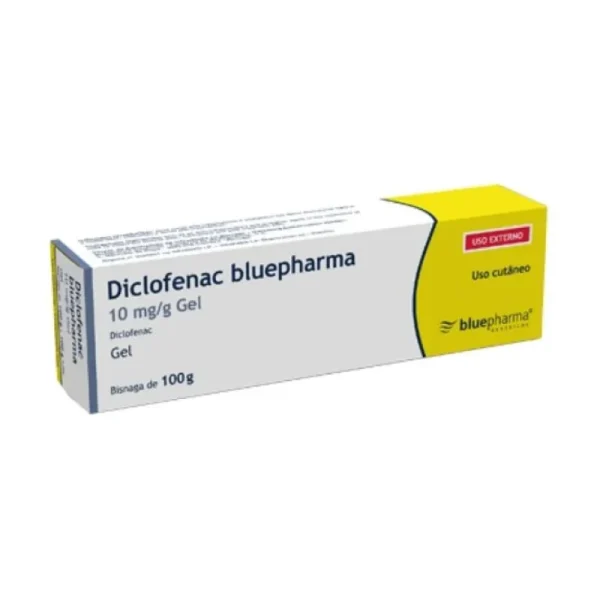 Diclofenac Bluepharma 10 mg/g Gel 100g
