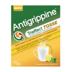 Antigrippine Trieffect Tosse 500/10/200 mg 10 Saquetas Solução Oral
