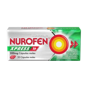 Nurofen Xpress 200 mg 20 Cápsulas Moles