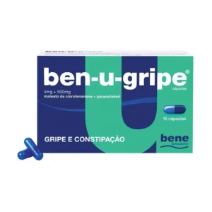 Ben-u-gripe 4 mg + 500 mg Cápsulas 16 Unidades