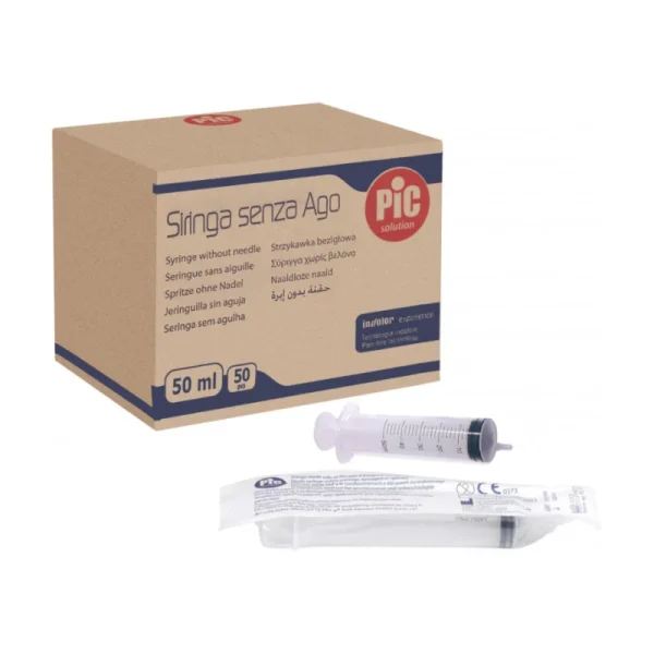Pic Solution Seringuilha Al 50ml 50 Unidades