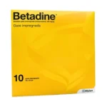 Betadine Gaze Impregnada Povidona Iodada 10 Unidades
