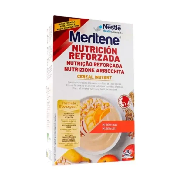 7552638 Meritene Cereal Instant Multifrutas com Mel 520g