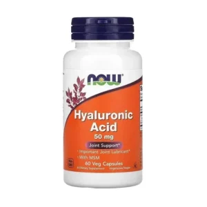 Now Foods Hyaluronic Acid Cápsulas 60 Unidades