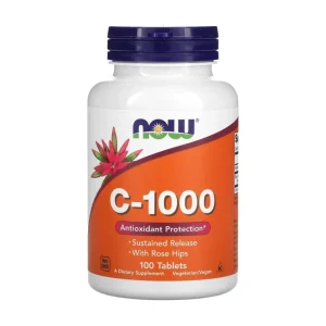 Now Vitamina C 1000mg 100 Comprimidos