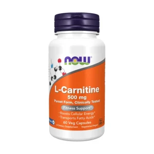 Now Foods L-Carnitine 60 Cápsulas